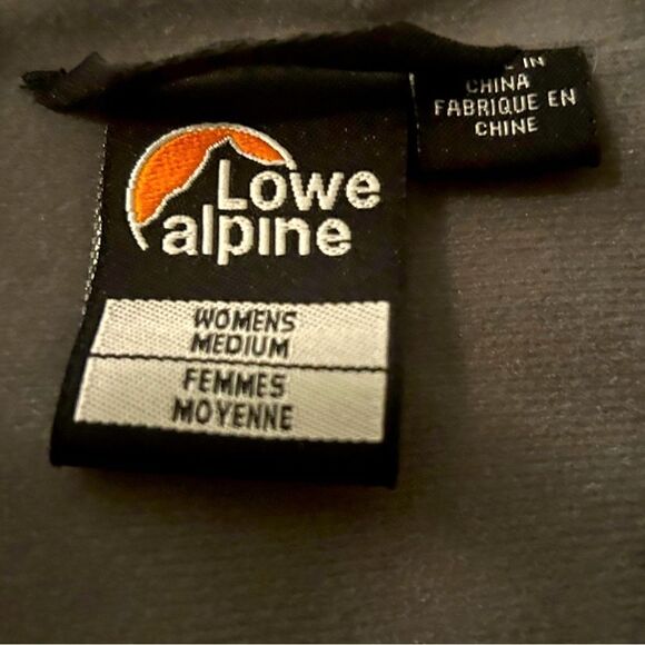 Lowe Alpine Women’s Ski Soft-shell Full Zip Vest- Red/Gray Size M - Picture 8 of 9